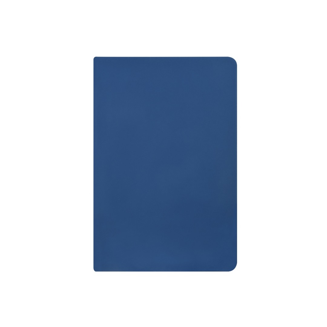 Ежедневник с каменной бумагой недатированный А5 "Carrara", темно-синий