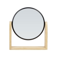 Зеркало из бамбука "Black Mirror", черный