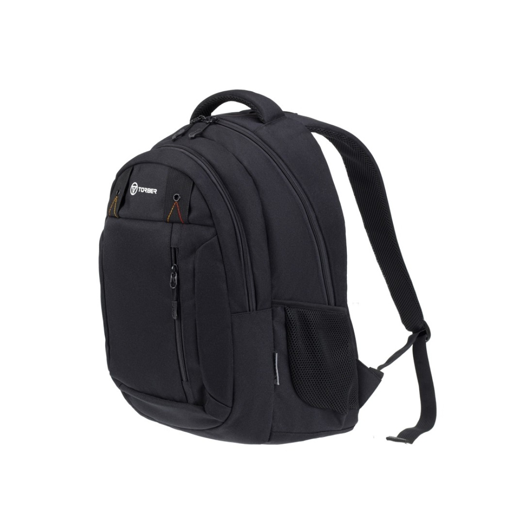 Рюкзак TORBER CLASS X, черный, полиэстер 900D, 45 x 32 x 16 см