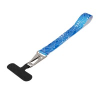 Ремувка под сублимацию с большим карабином и узким держателем для телефона из ПЭ