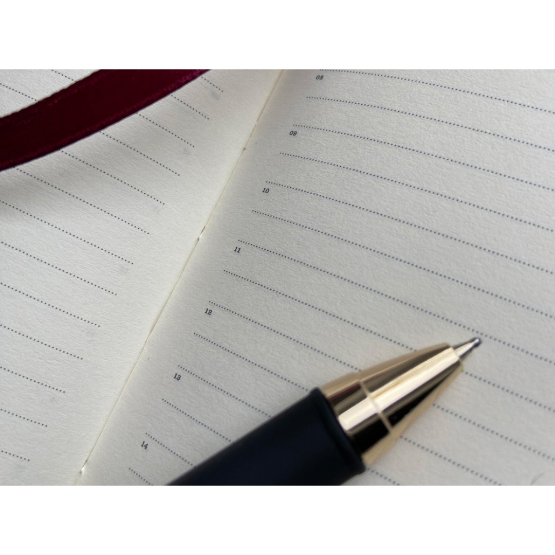 Ежедневник недатированный A5 «Chelsea», черный (золотистый кант и срез)