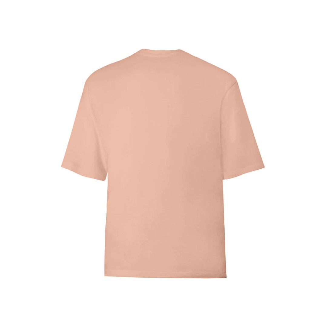 Футболка Berlin к/р оверсайз, 100% хлопок, 180гр, лососевый