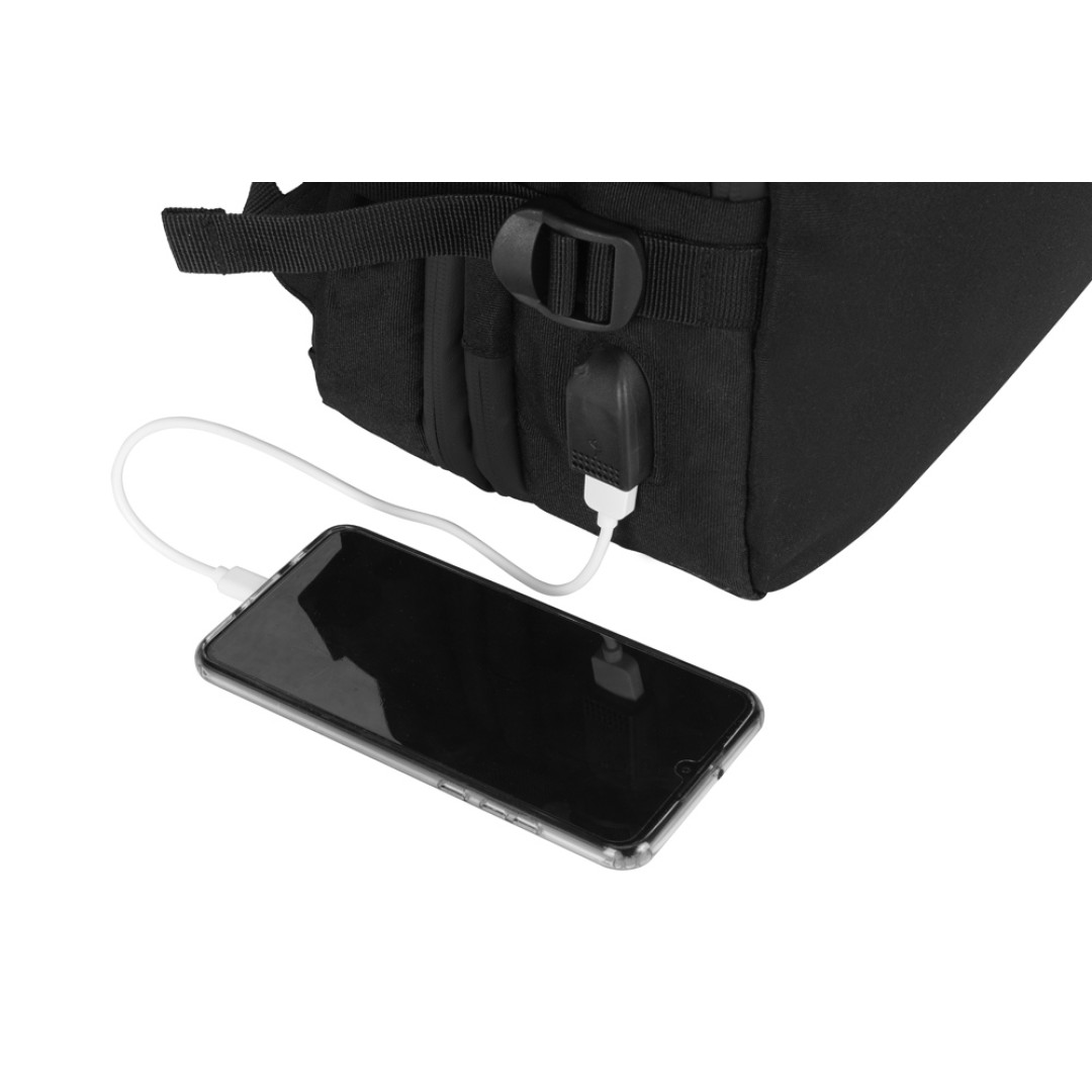 Водостойкий рюкзак-трансформер Convert для ноутбука 15", черный