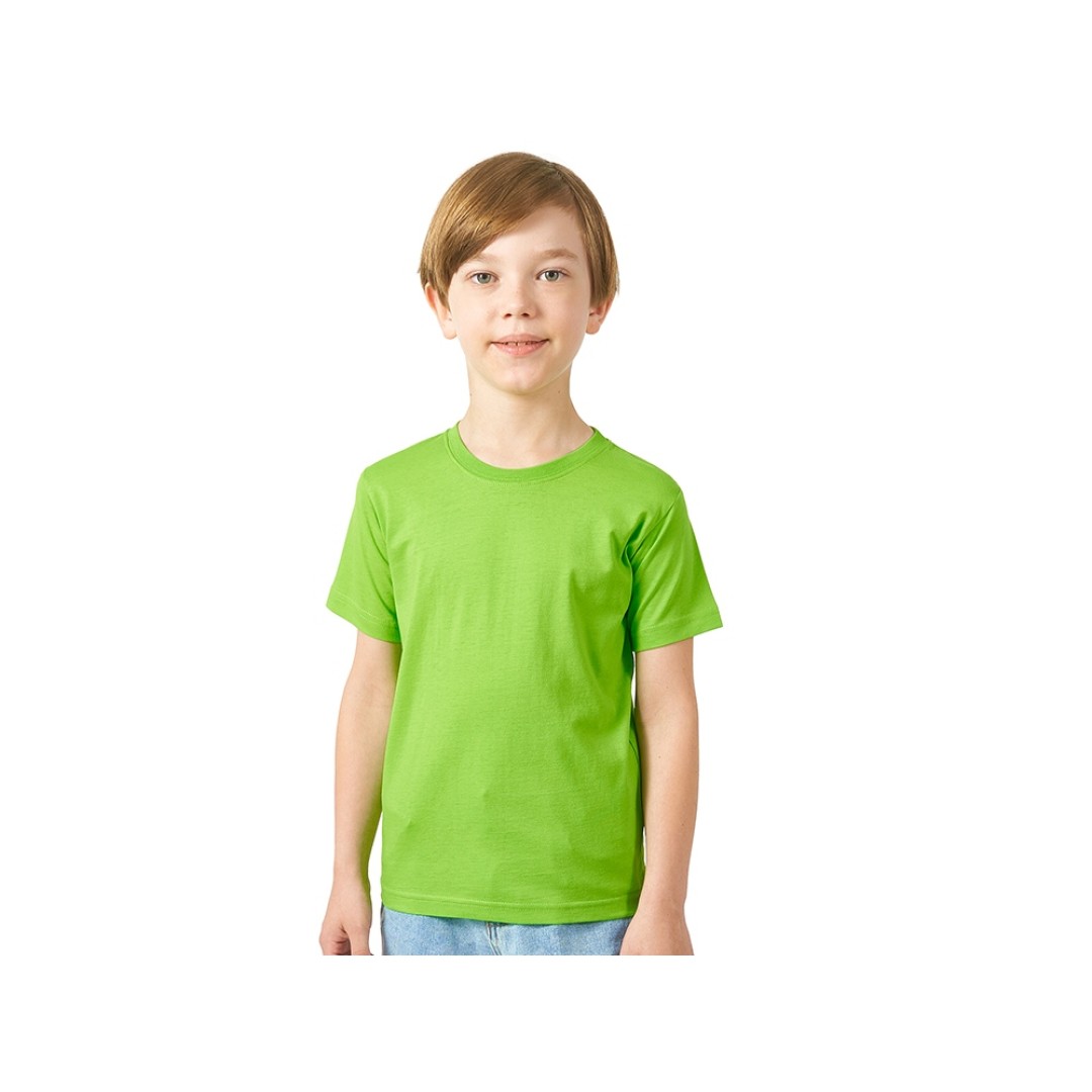 Футболка "Heavy Super Club" детская, зеленое яблоко