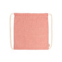 Рюкзак-мешок BRESCIA из переработанного хлопка, красный