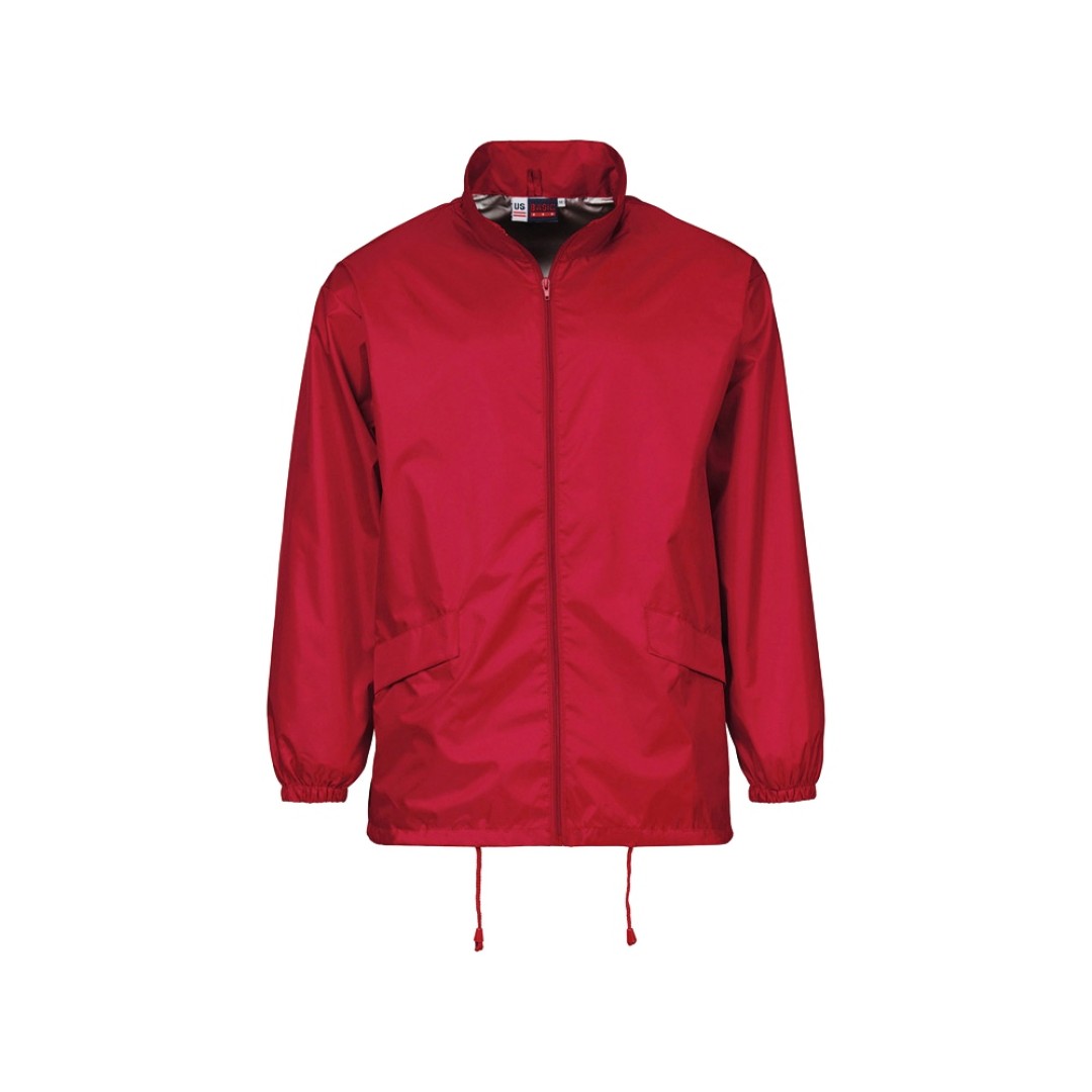 Ветровка "Miami" мужская с чехлом, красный