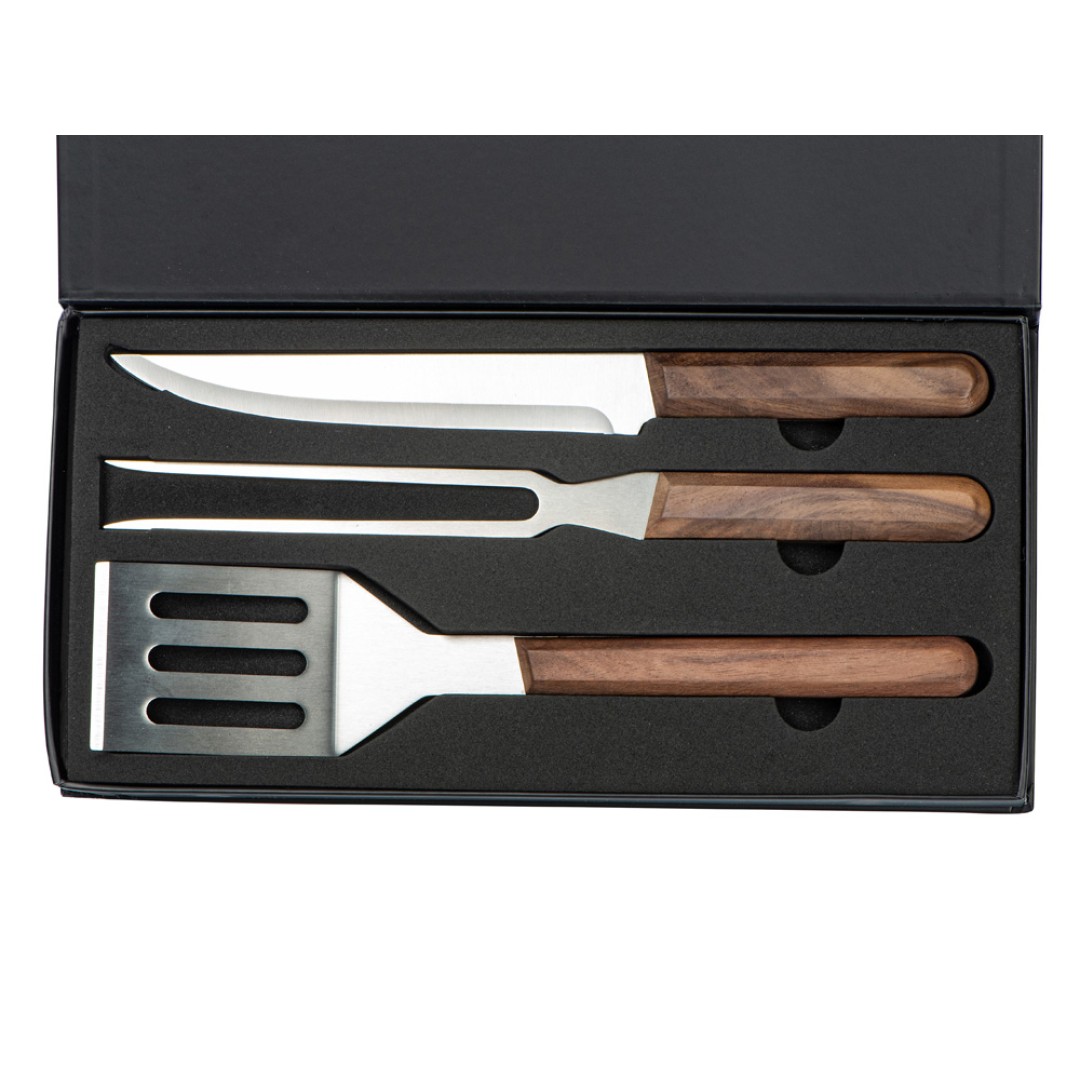 Набор для барбекю из ореха "Flank" (P)