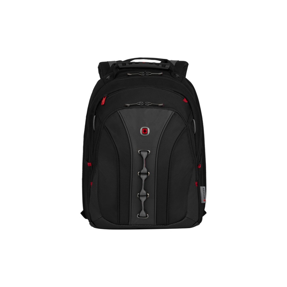Рюкзак Legacy WENGER 16'', черный/серый, полиэстер/ПВХ, 35 x 25 x 45 см, 21 л