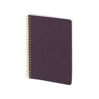 Бизнес тетрадь на гребне А5 "Pragmatic", 60 листов в клетку, фиолетовый
