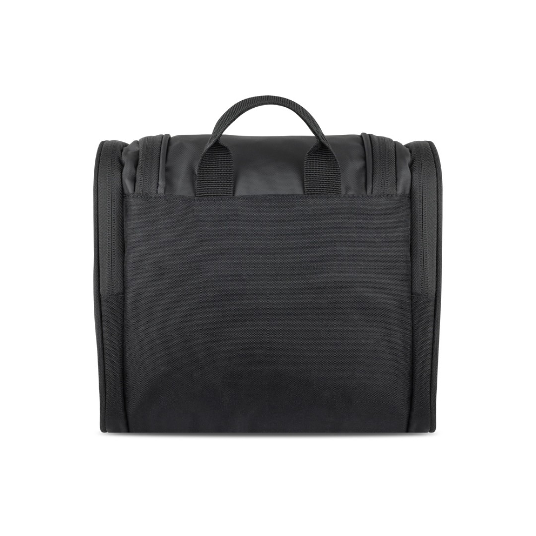 Несессер BUGATTI Blanc Delight, чёрный, нейлон RPET600D/тарпаулин/полиэстер, 24,5х12х22,5 см, 5 л