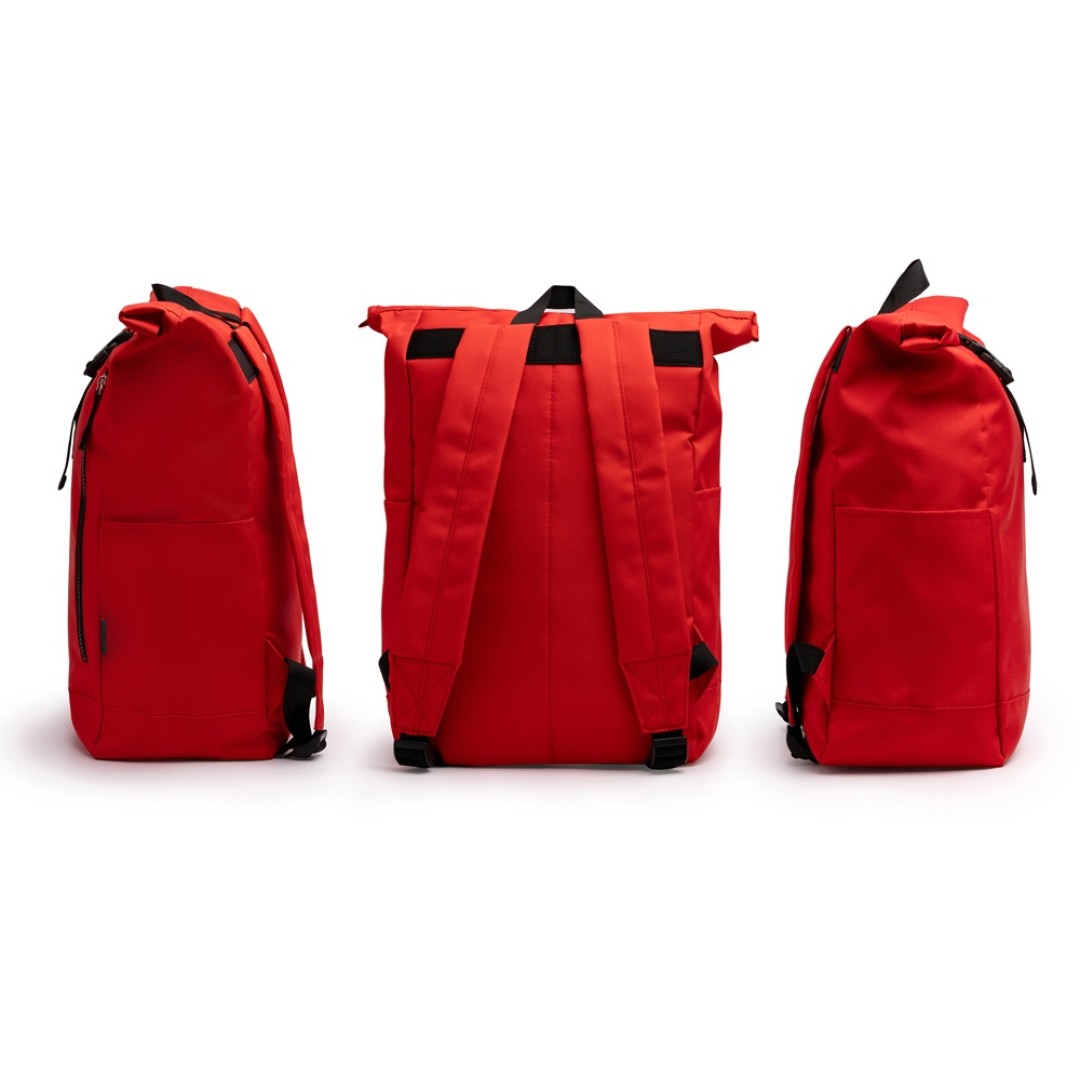 Рюкзак из RPET полиэстера DRONTE, красный