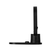 Беспроводная зарядная станция 4-в-1 "Portal" c лампой, 15 Вт, черный