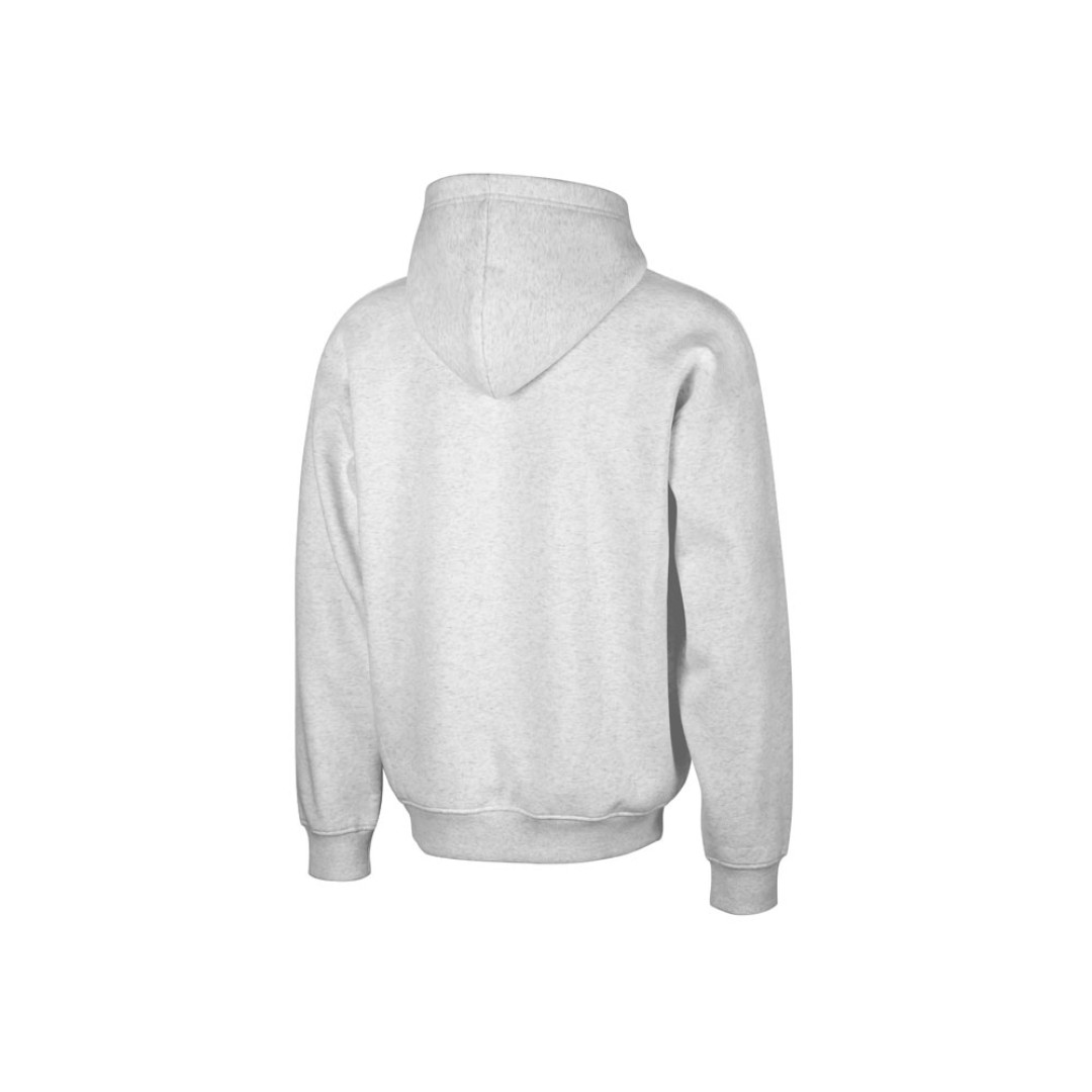 Толстовка с капюшоном оверсайз «Berlin» унисекс, белый меланж