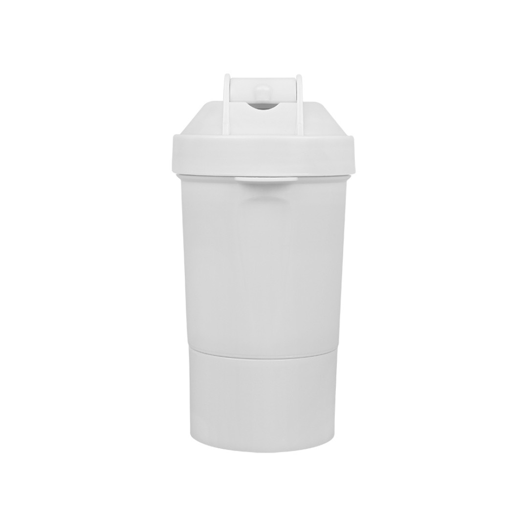 Шейкер для спортивного питания «Level Up», белый