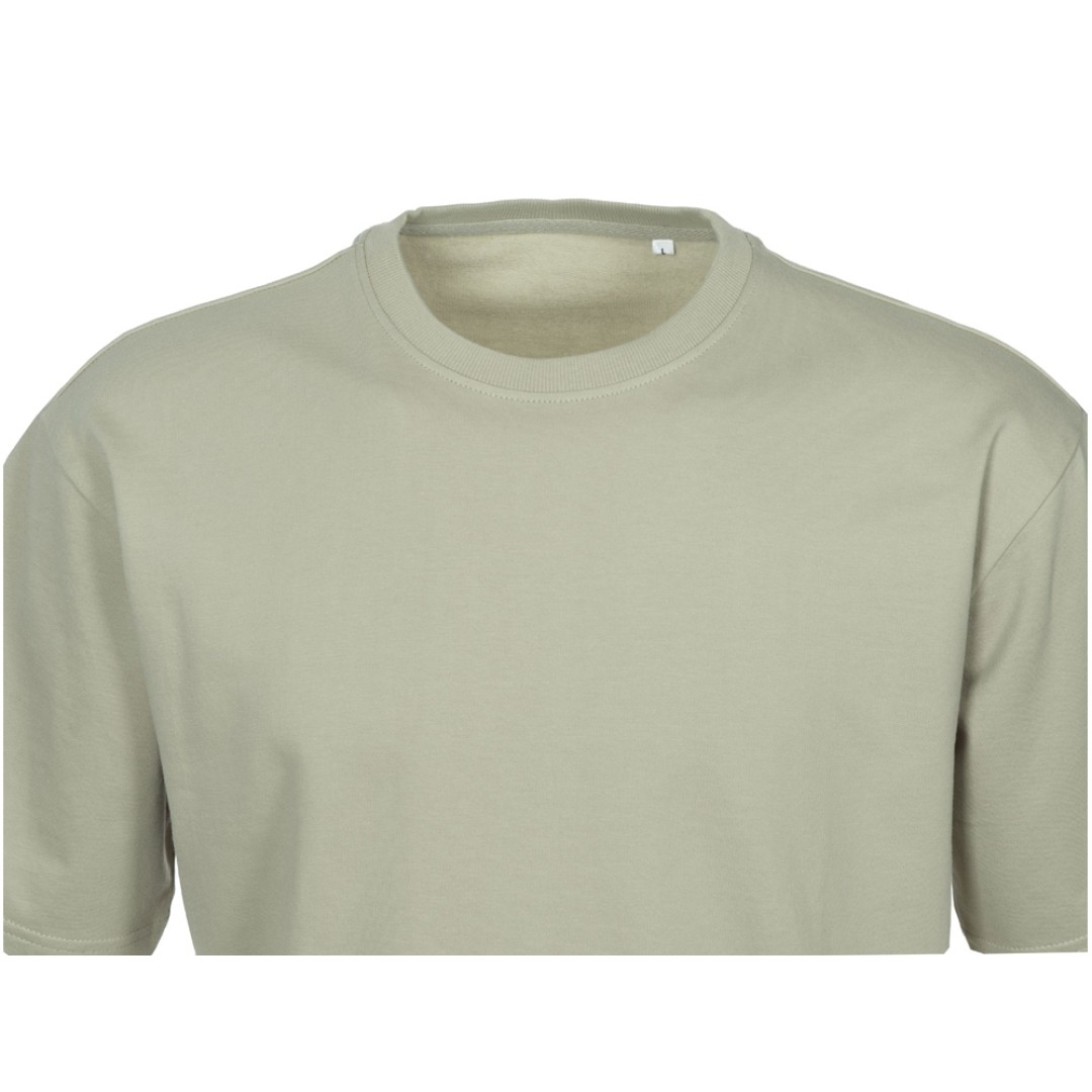 Футболка из френч терри «Warsaw» унисекс 220гр, оливковый