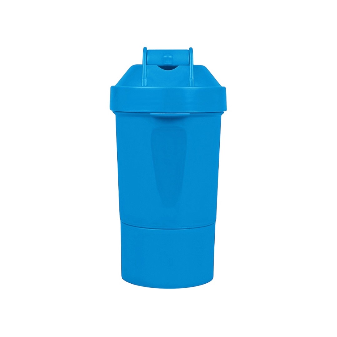 Шейкер для спортивного питания «Level Up», голубой