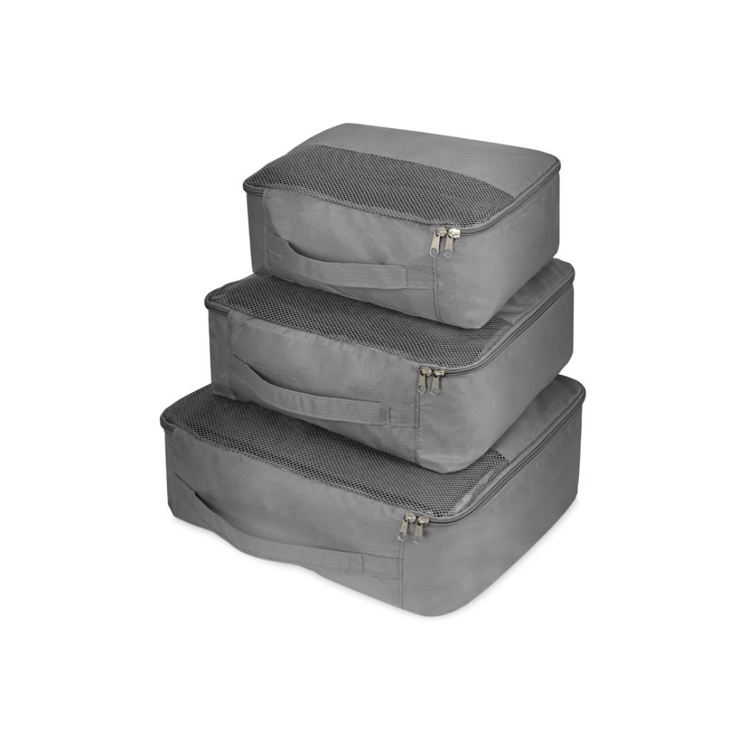 Комплект чехлов для путешествий "Easy Traveller", серый