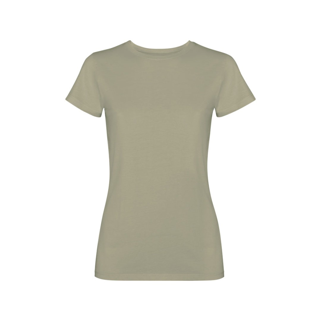 Футболка «Fiyi» женская, светлый хаки выстиранный