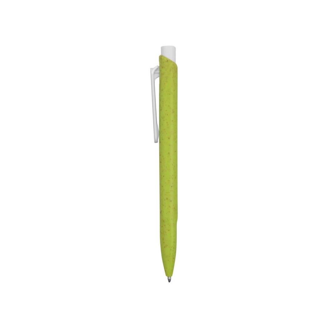 Ручка шариковая "ECO W", зеленое яблоко