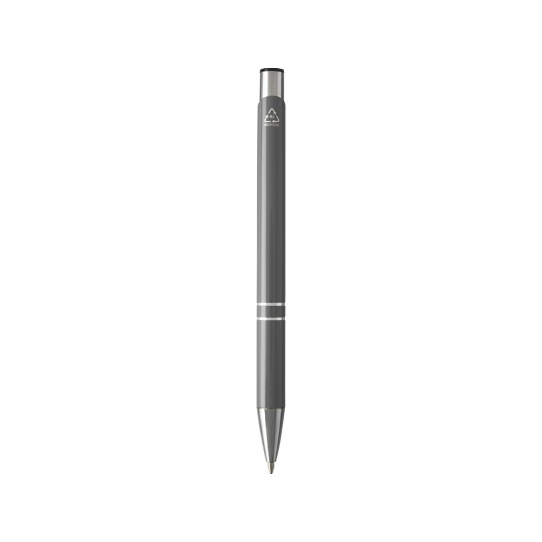 Шариковая ручка Moneta из переработанного алюминия - Серый