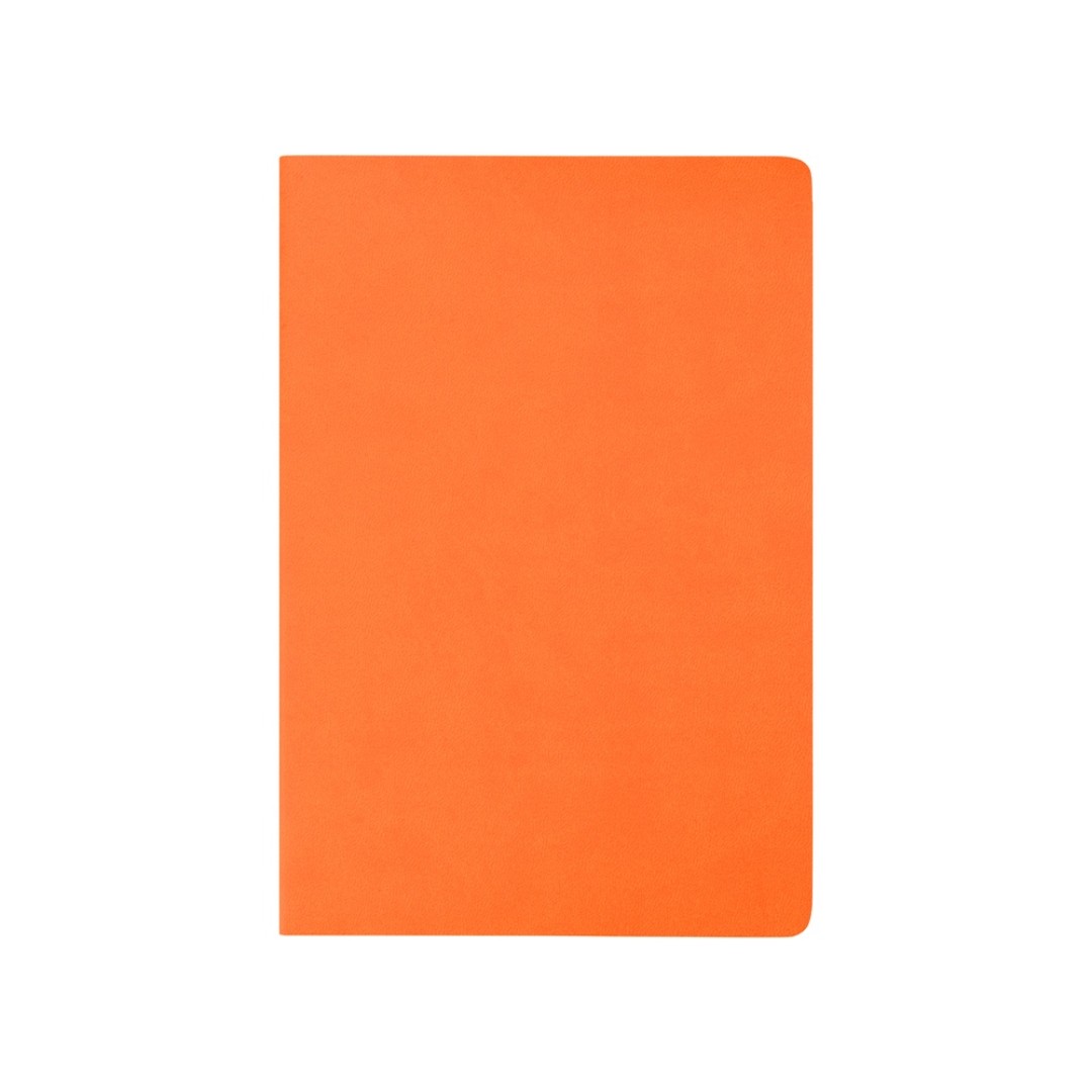Блокнот «Wispy» линованный в мягкой обложке, оранжевый (Р)