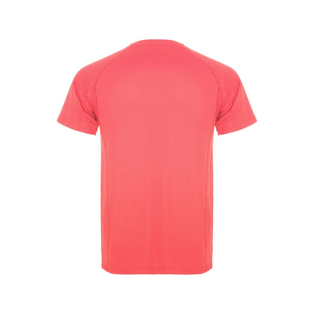 Спортивная футболка "Montecarlo" мужская, неоновый коралловый