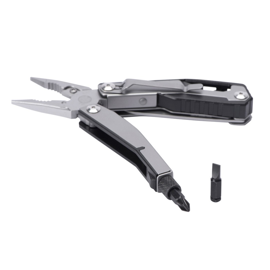 Мультитул-пассатижи Scopus 4-в-1 с двумя битами, черный (Р)