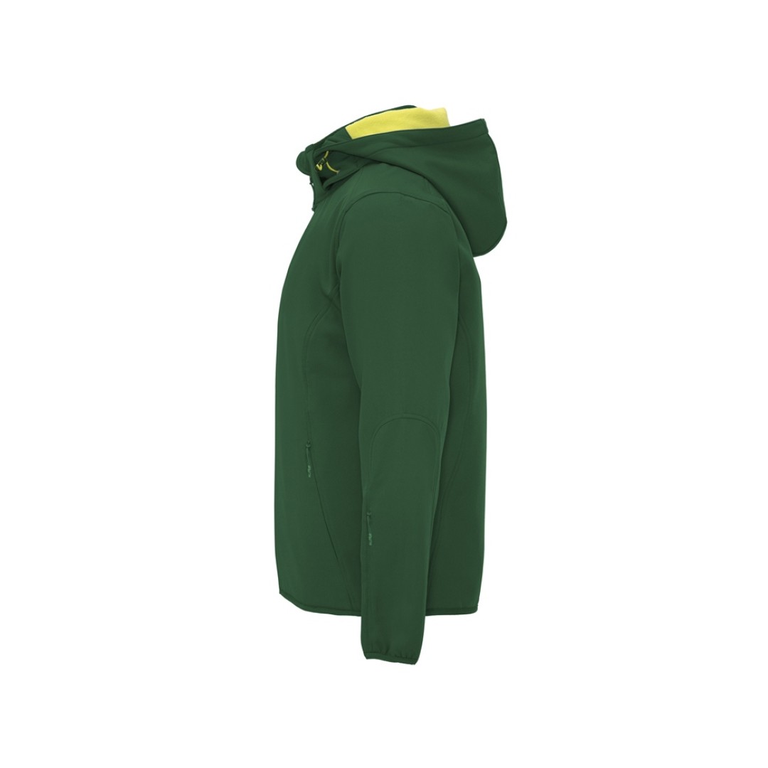 Куртка софтшелл "Siberia" мужская, бутылочный зеленый