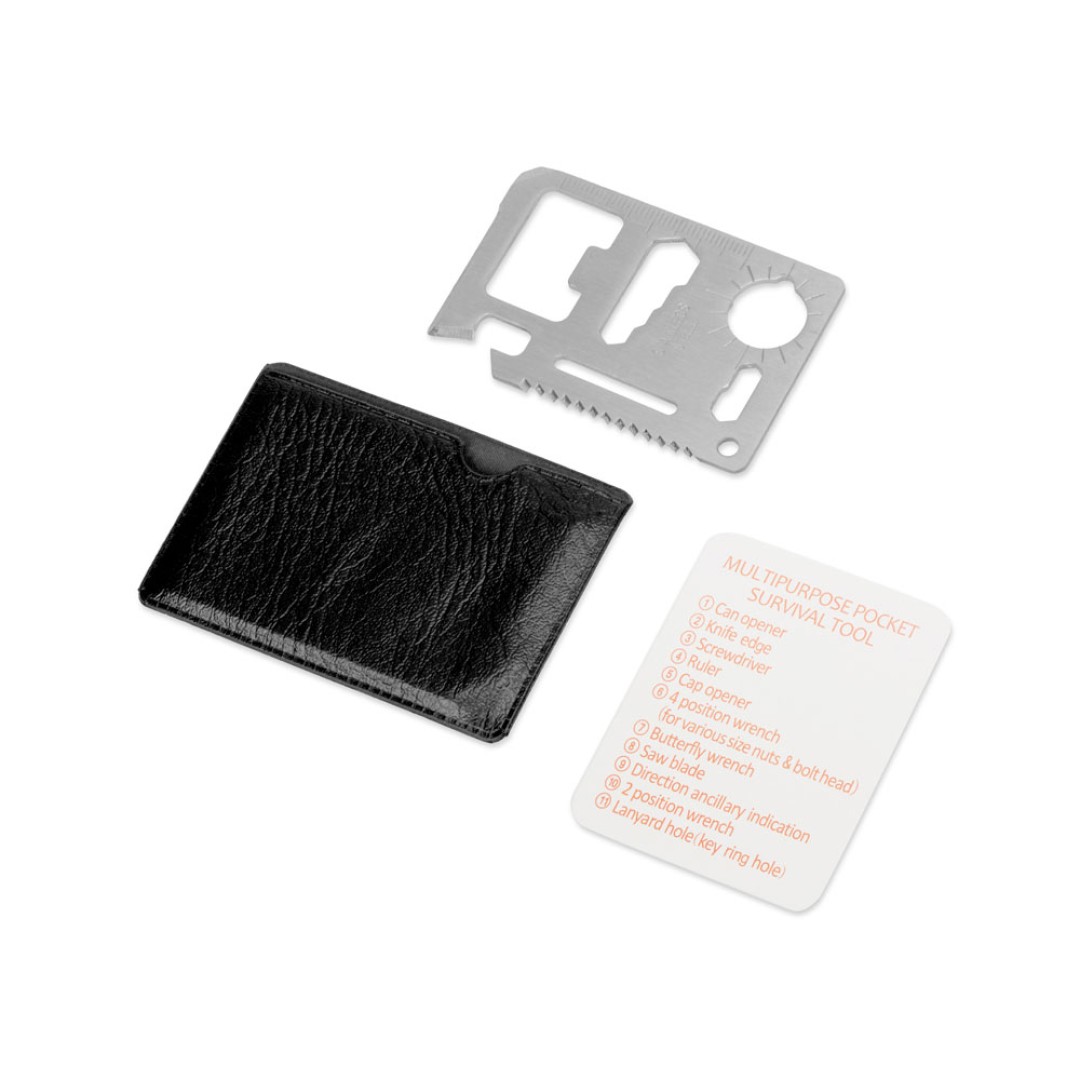 Мультиинструмент в чехле "Helper mini", стальной