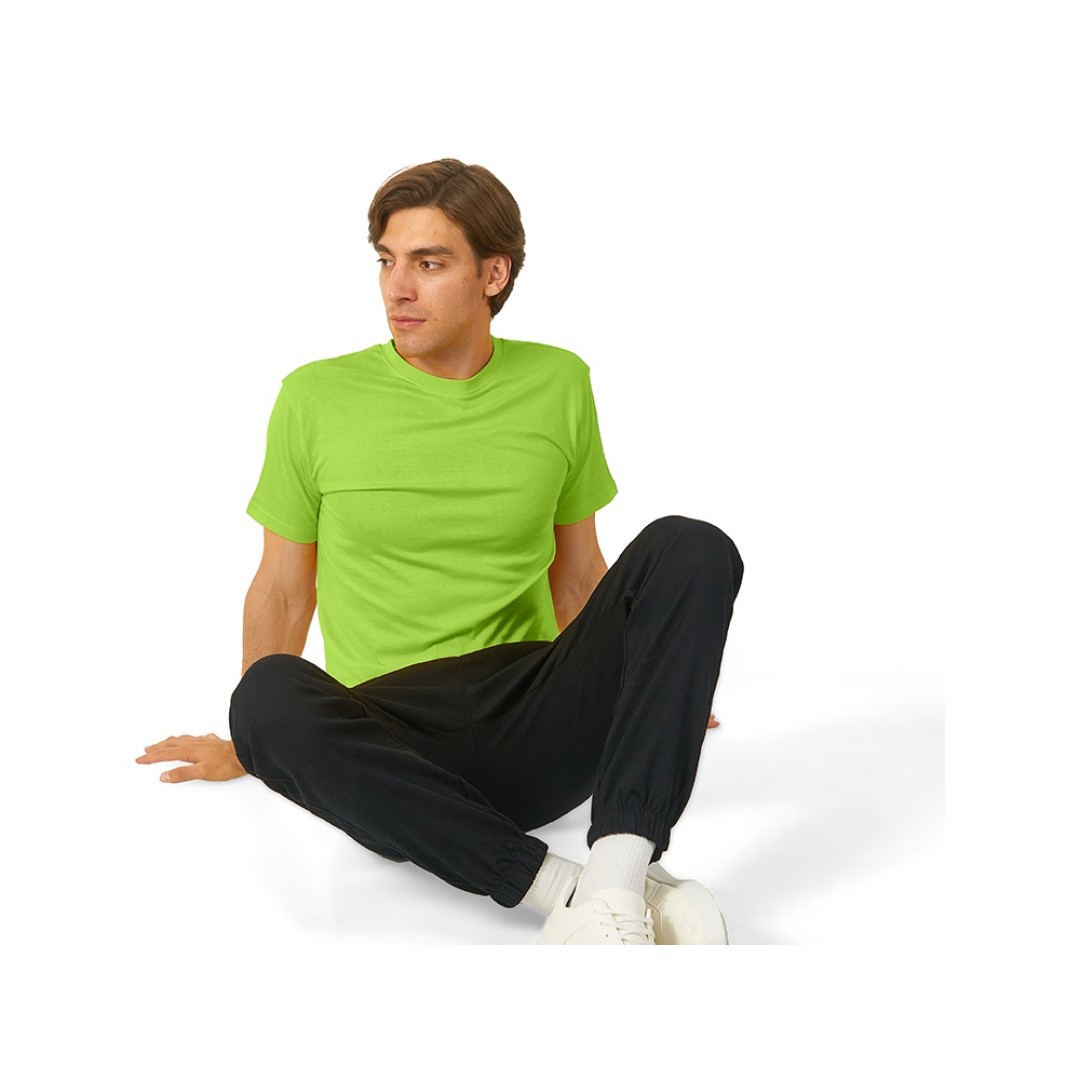 Футболка "Super Heavy Super Club" мужская, зеленое яблоко