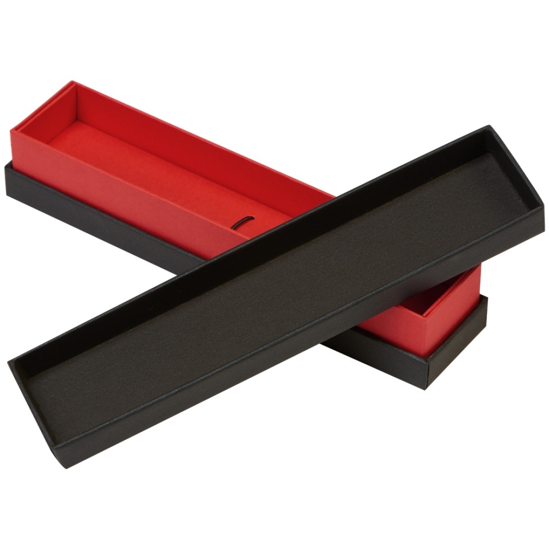 Ручка в футляре "Blooming Skate", красный