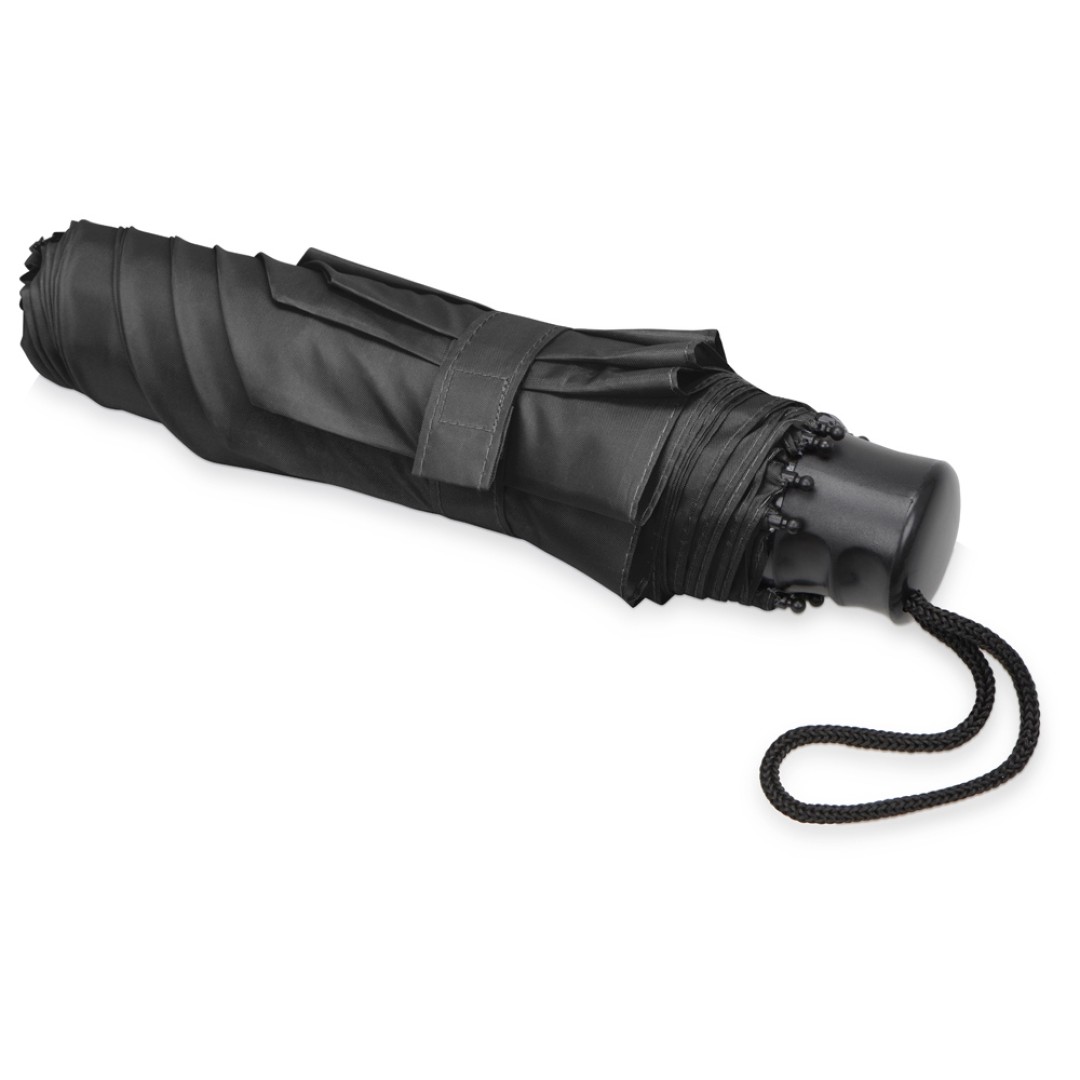 Зонт складной "Columbus", механический, 3 сложения, с чехлом, черный