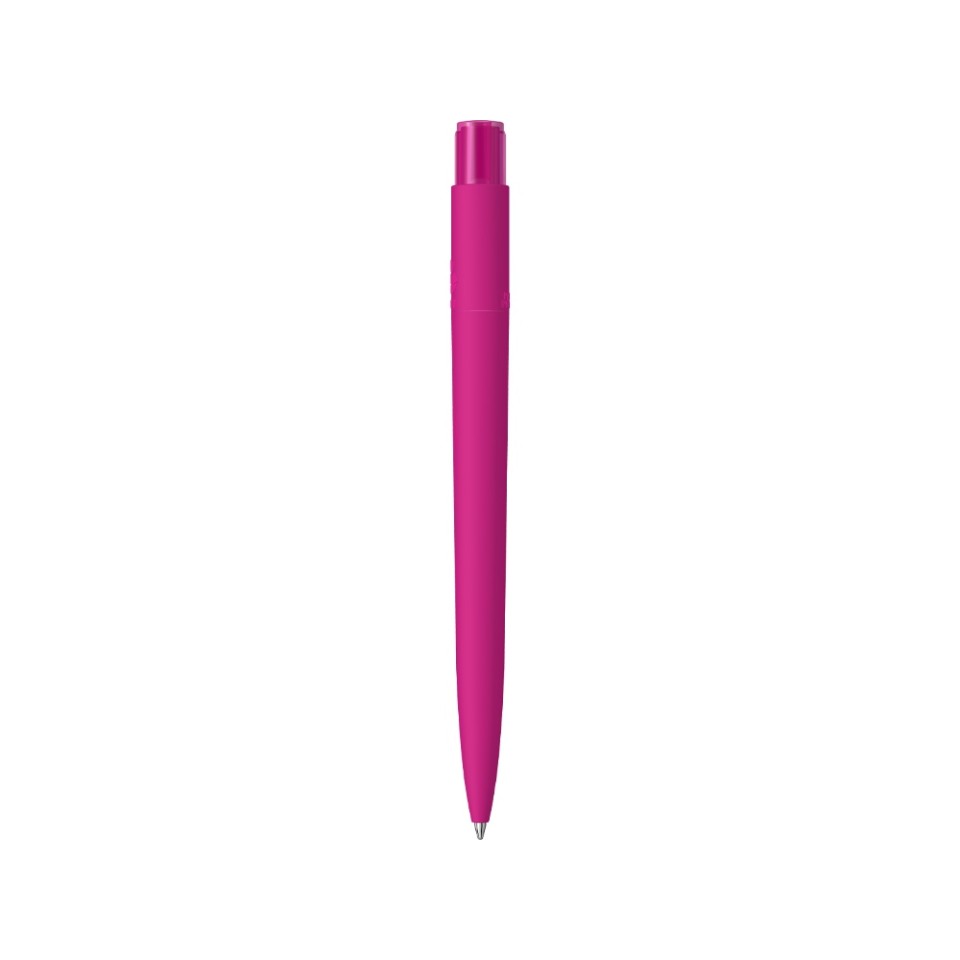 Шариковая ручка "RECYCLED PET PEN PRO K transparent GUM" soft-touch, розовый