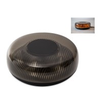 Ночник с беспроводной зарядкой "Ember", 15 Вт, черный (Р)