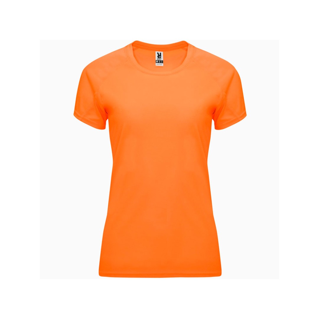 Футболка "Bahrain" женская, неоновый оранжевый