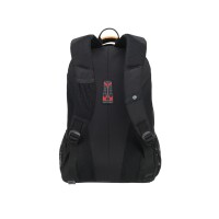 Рюкзак TORBER ROCKIT черный/оранжевый, полиэстер/добби, 32x15x46 см, 22 л