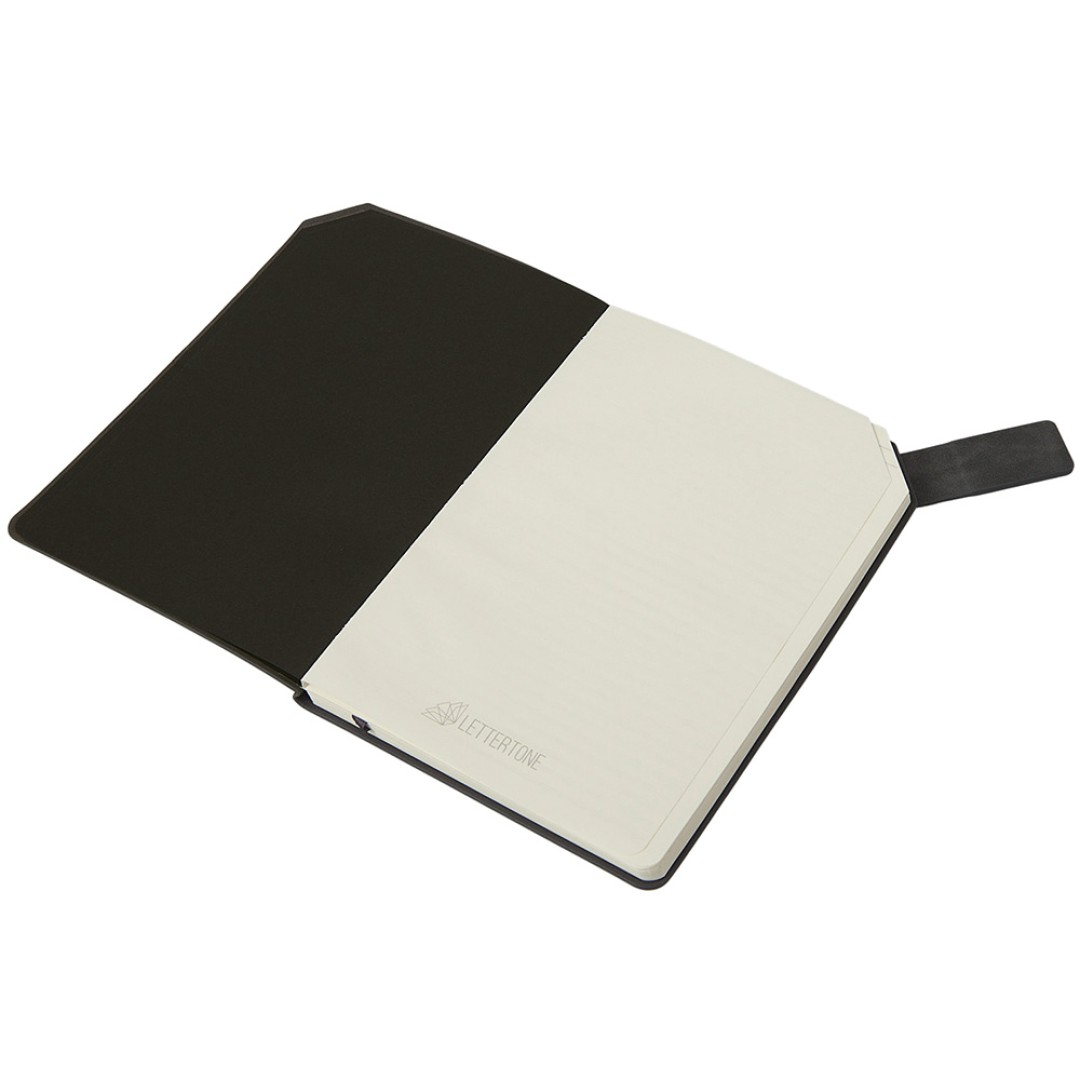 Блокнот А5 в гибкой обложке "Chaplin", серый