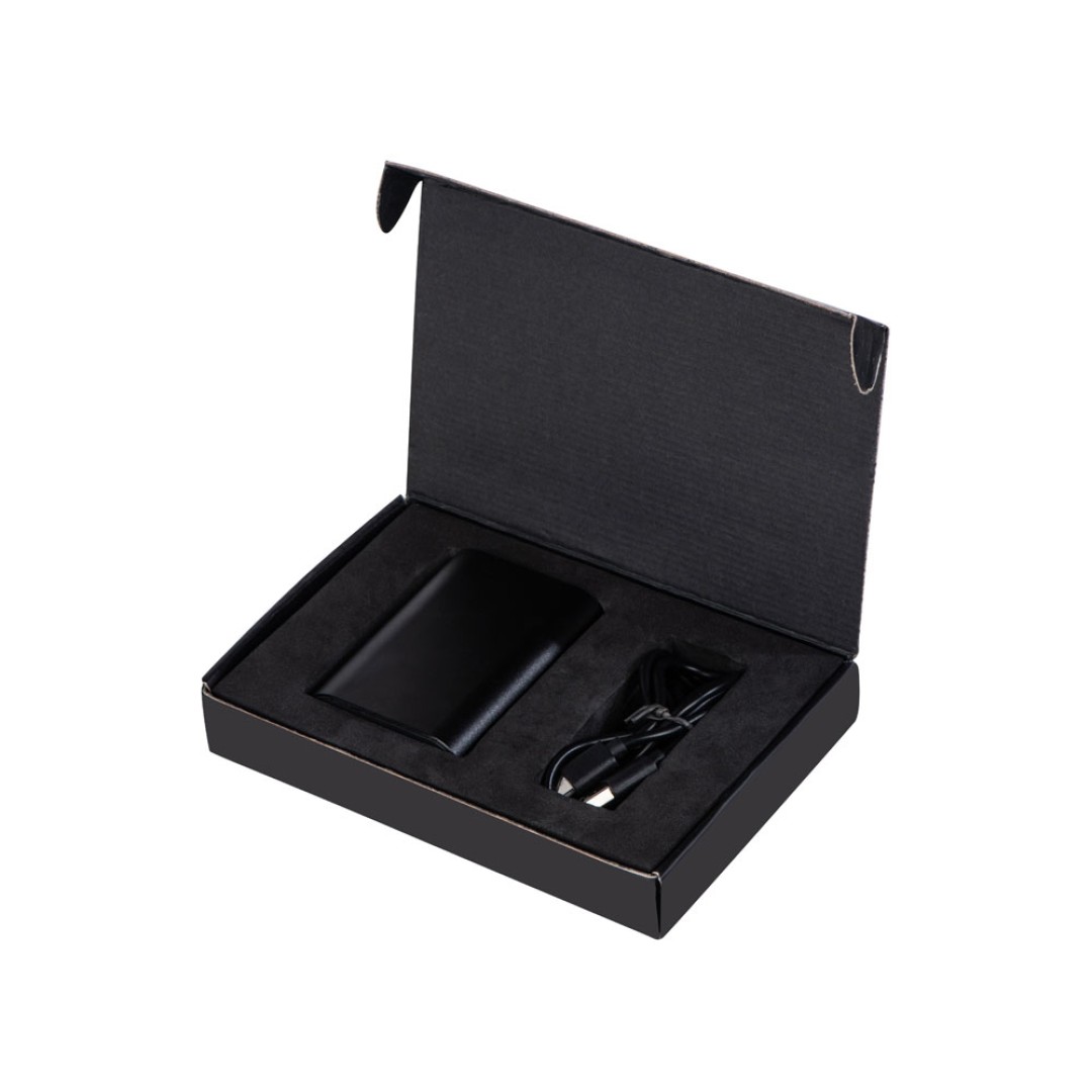 Внешний аккумулятор с QC/PD "Qwik", 10000 mah, черный