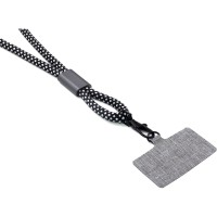 Ремешок-держатель для телефона на запястье «Lany Wristband Eco», серый