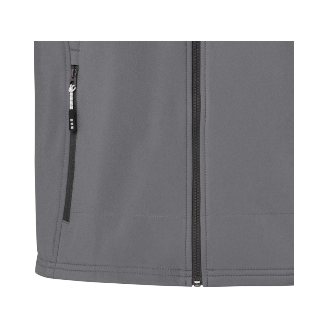 Куртка софтшел "Langley" мужская, steel grey
