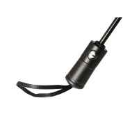 Зонт складной "Ontario", автоматический, 3 сложения, с чехлом, черный