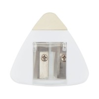 Точилка с ластиком "Easy duo", белый