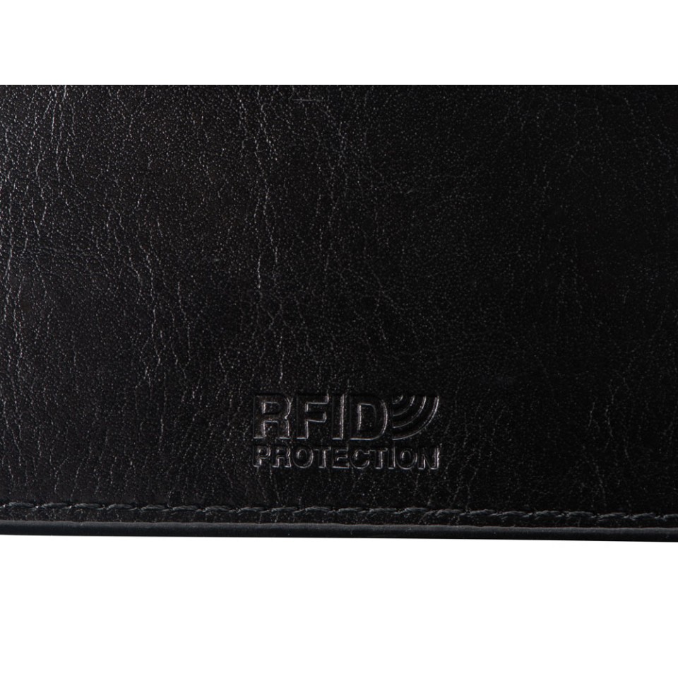 Картхолдер для 6 пластиковых карт с RFID-защитой "Fabrizio", черный