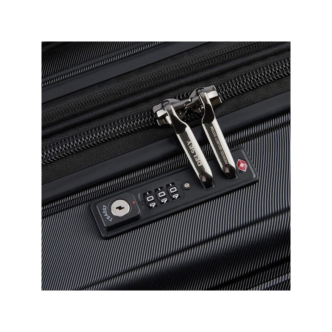Чемодан 4-х колесный DELSEY, SHADOW 5.0, 80л, черный
