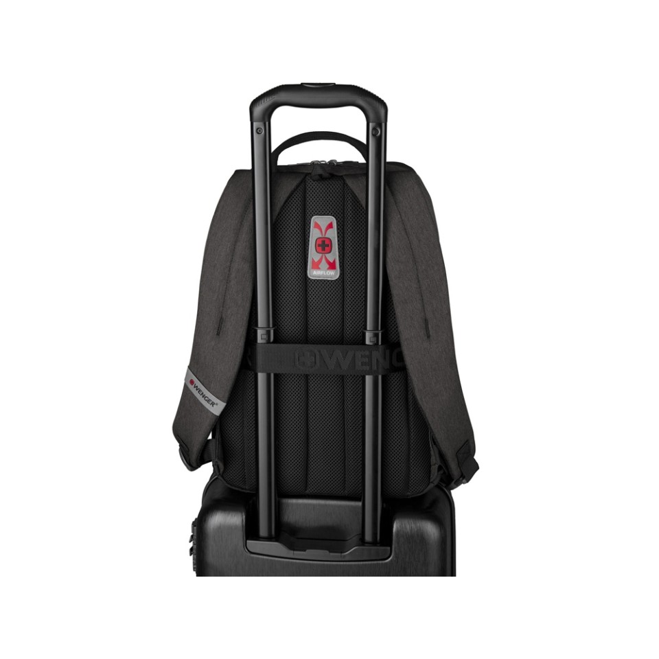 Рюкзак WENGER MX Reload 14", серый, 100% полиэстер, 28х18х42 см, 17 л
