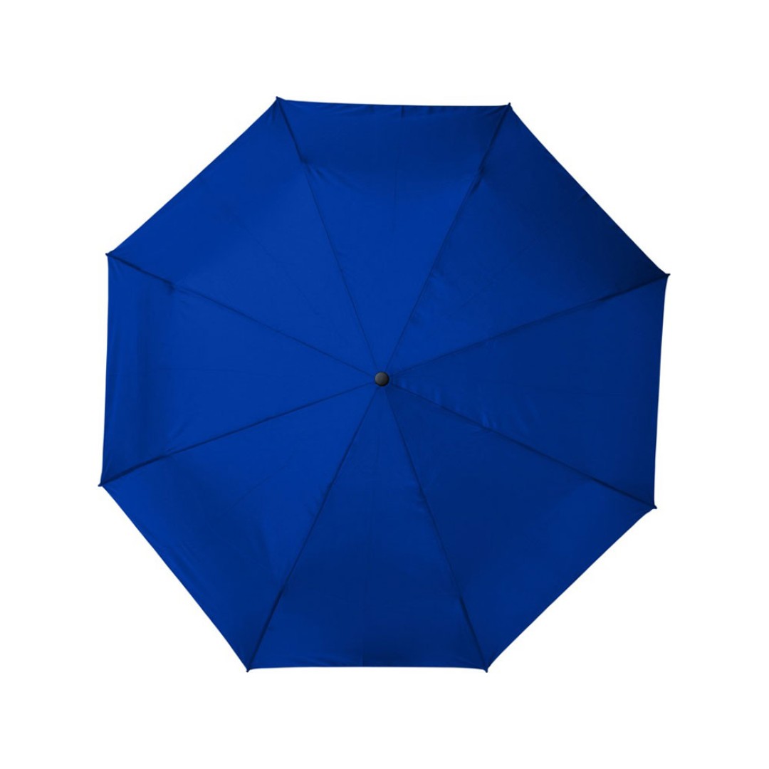 21-дюймовый зонт автомат Bo из переработанного ПЭТ-пластика, ярко-синий