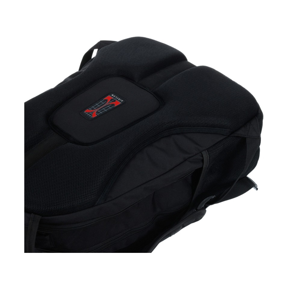 Рюкзак TORBER XPLOR с отделением для ноутбука 15", чёрный, полиэстер 600D, 35x20x47 см, 33л