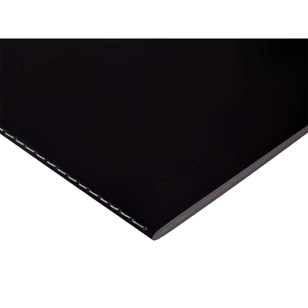 Бизнес-тетрадь А5 "Pragmatic Contrast", 40 листов в клетку, черный с черным срезом