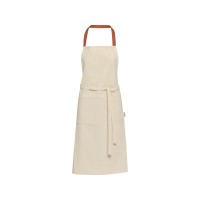 Nia фартук из переработанного хлопка плотностью 200 г/м2 - красный кирпичный