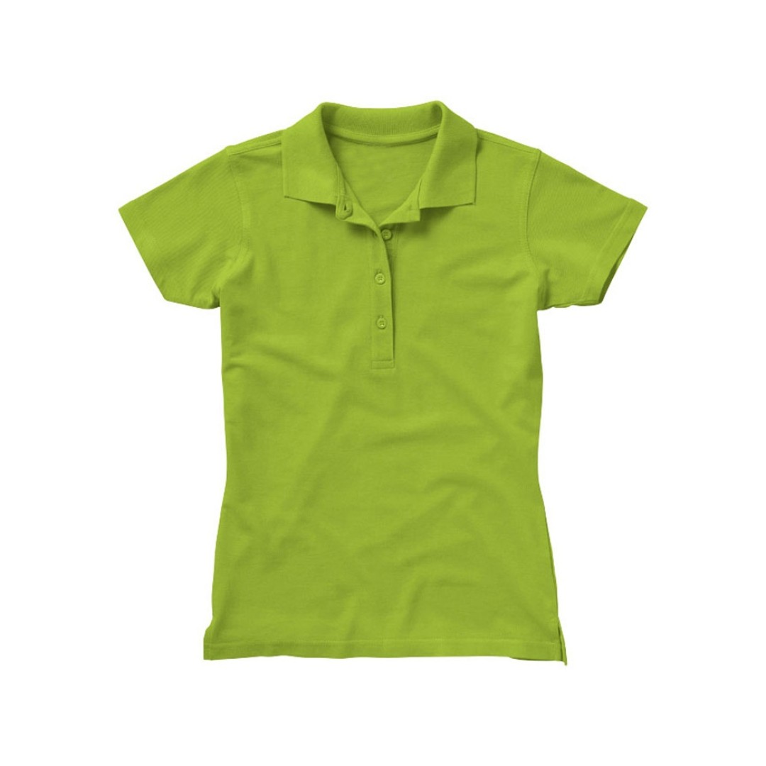 Рубашка поло "First N" женская, зеленое яблоко